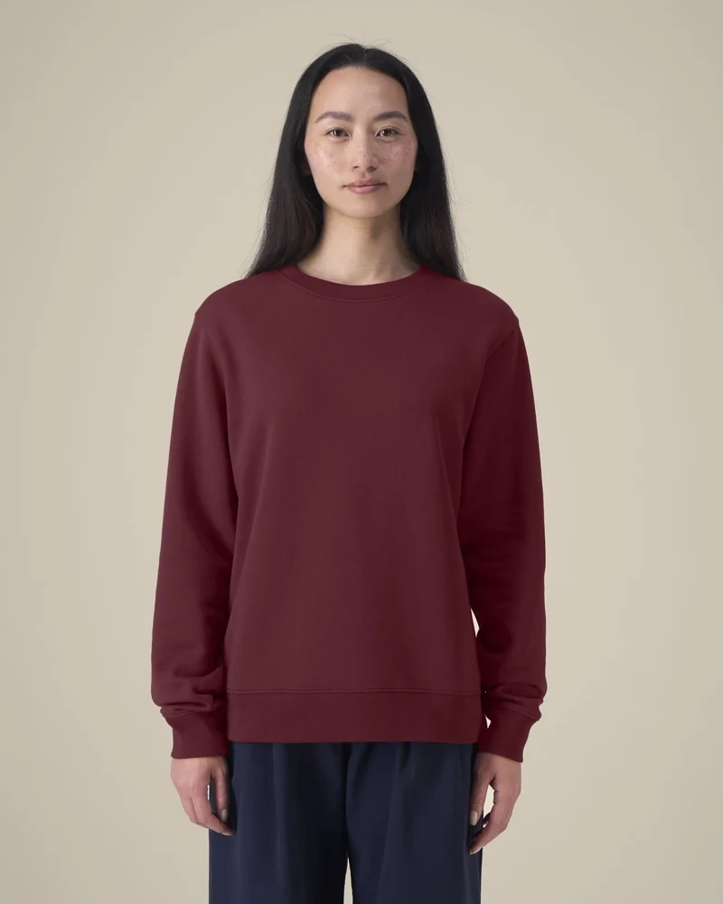 Sweat-shirt col rond coton recyclé Stanley/Stella Thinker à personnaliser