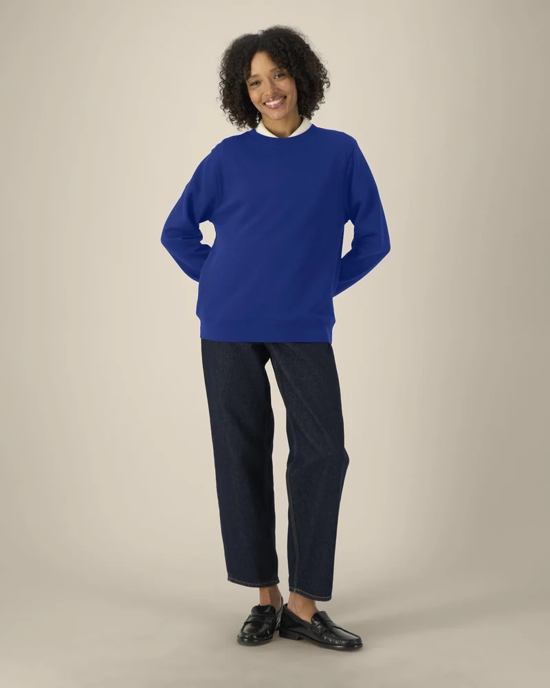 Sweat-shirt col rond coton recyclé Stanley/Stella Thinker à personnaliser