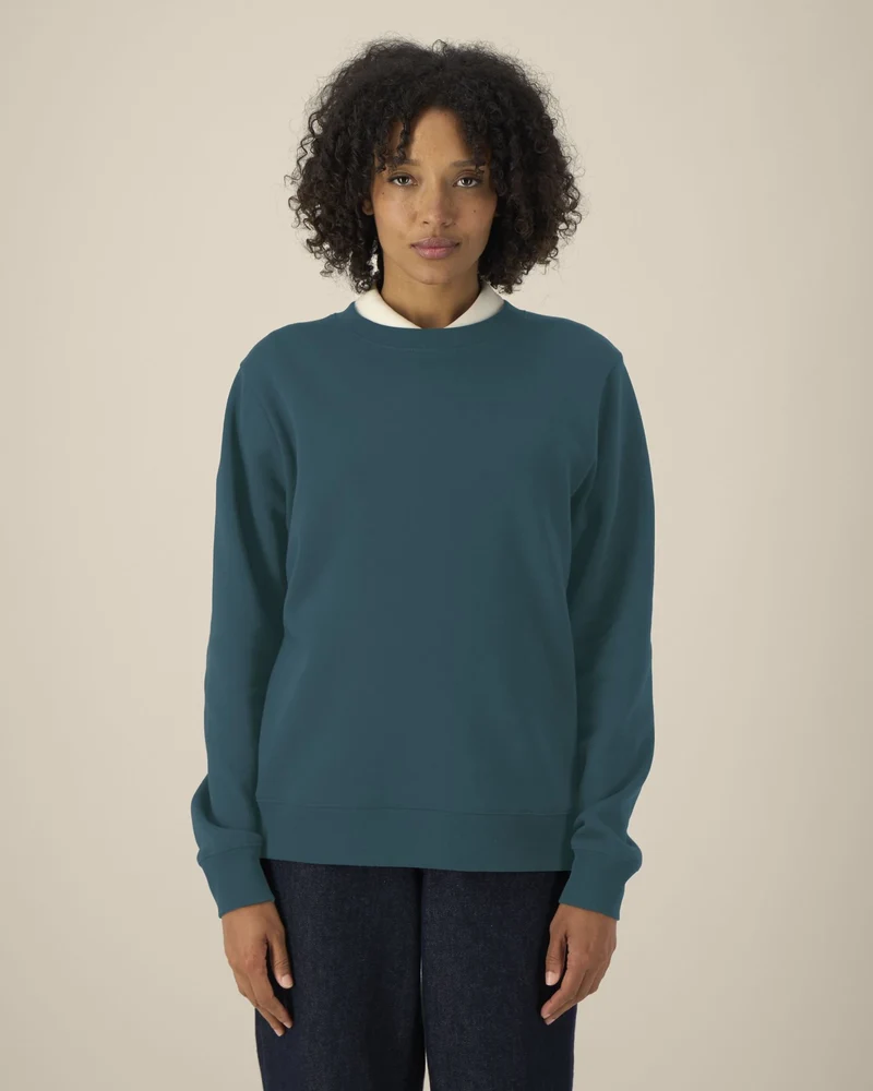 Sweat-shirt col rond coton recyclé Stanley/Stella Thinker à personnaliser