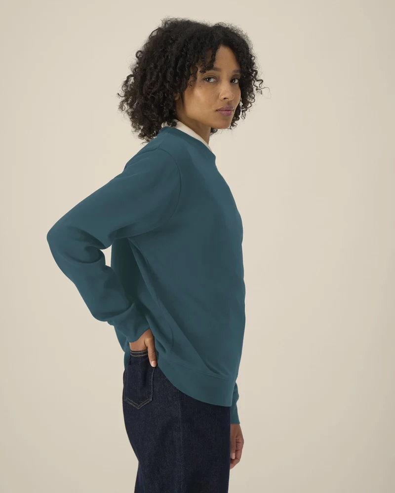 Sweat-shirt col rond coton recyclé Stanley/Stella Thinker à personnaliser
