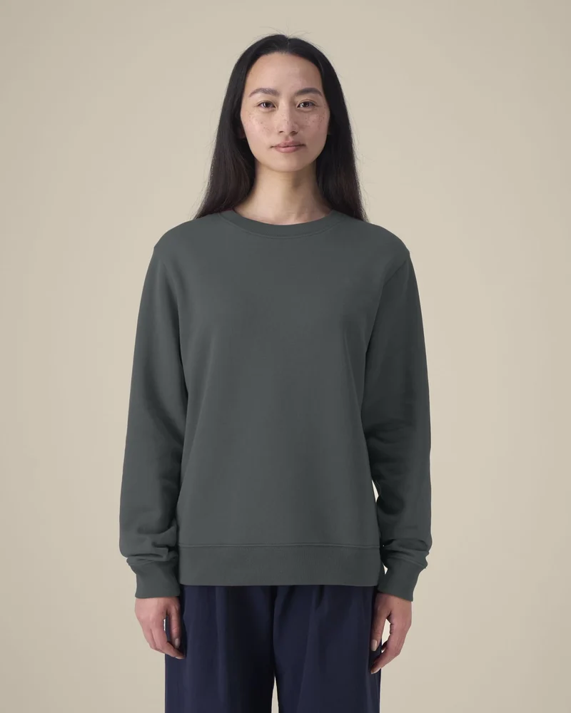 Sweat-shirt col rond coton recyclé Stanley/Stella Thinker à personnaliser
