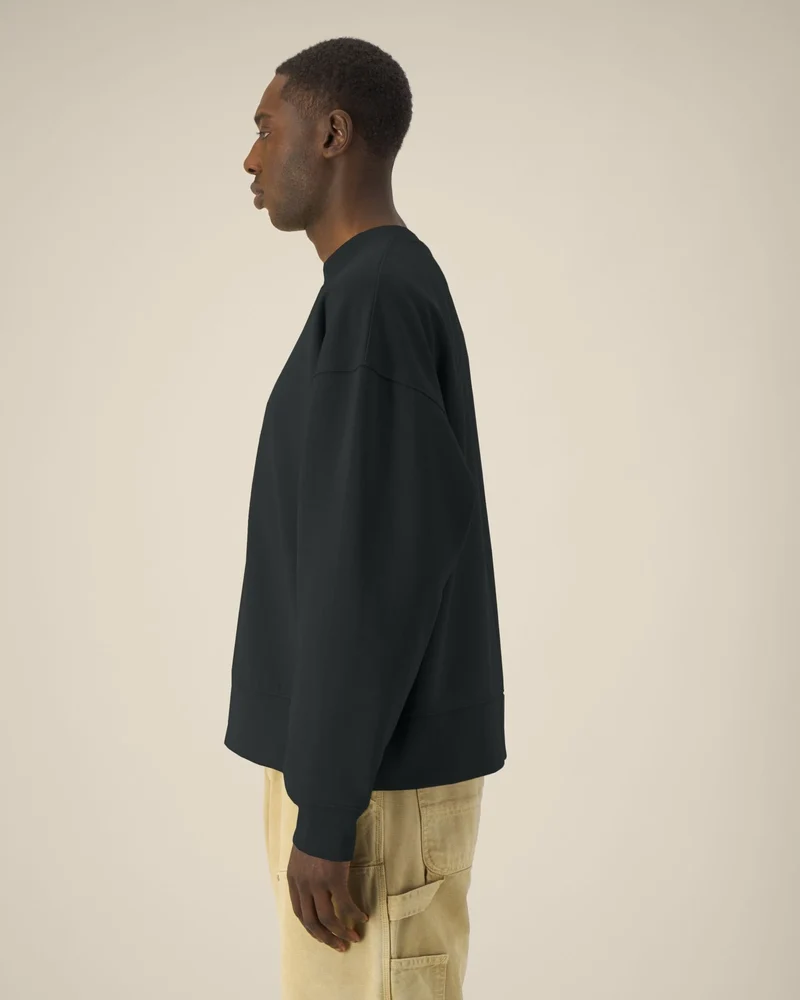 Sweat-shirt col rond coton recyclé Stanley/Stella à personnaliser