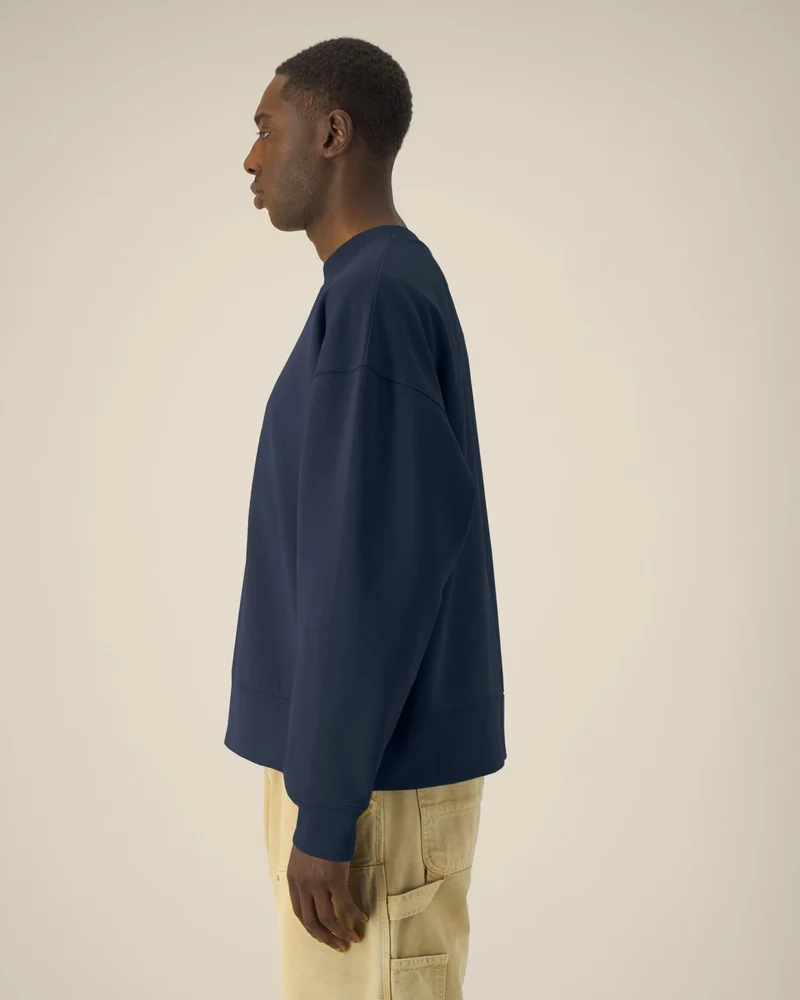 Sweat-shirt col rond coton recyclé Stanley/Stella à personnaliser