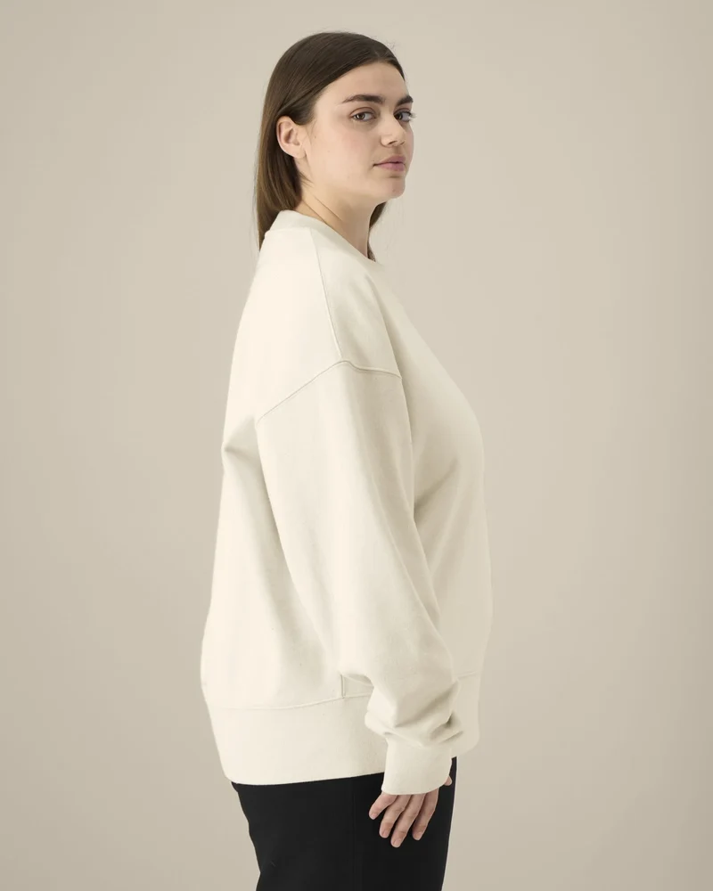 Sweat-shirt col rond coton recyclé Stanley/Stella à personnaliser