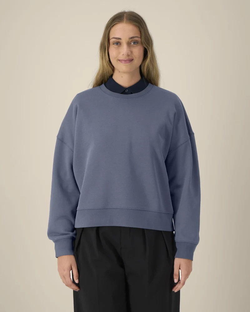 Sweat-shirt femme coton bio Stanley/Stella Alma à personnaliser