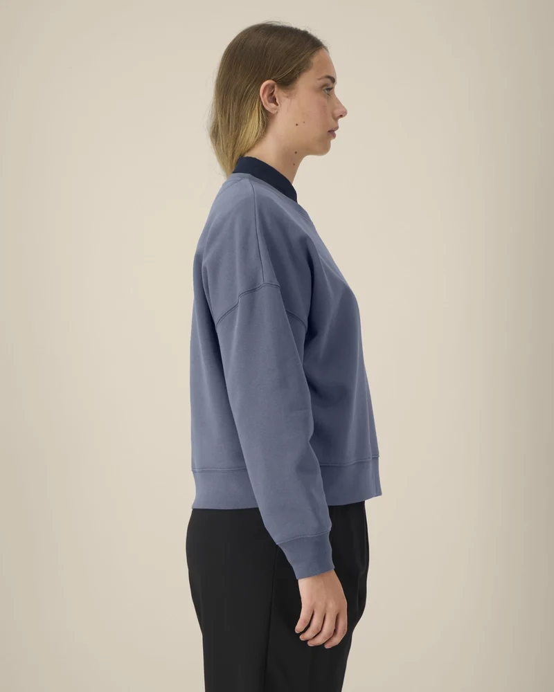Sweat-shirt femme coton bio Stanley/Stella Alma à personnaliser