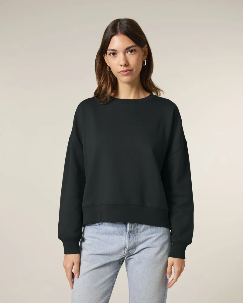 Sweat-shirt femme coton bio Stanley/Stella Alma à personnaliser