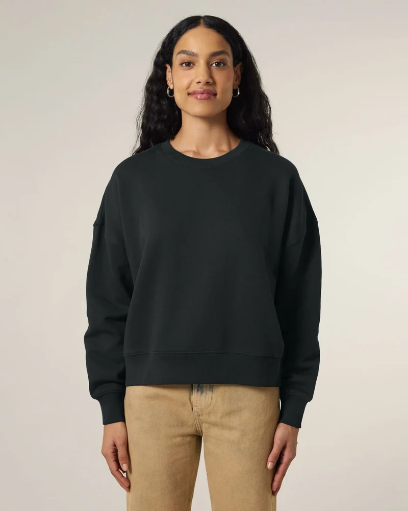 Sweat-shirt femme coton bio Stanley/Stella Alma à personnaliser