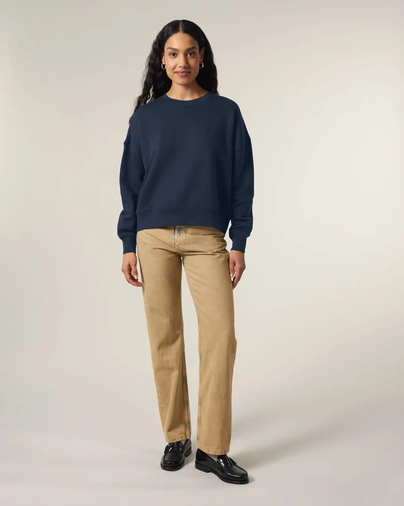 Sweat-shirt femme coton bio Stanley/Stella Alma à personnaliser