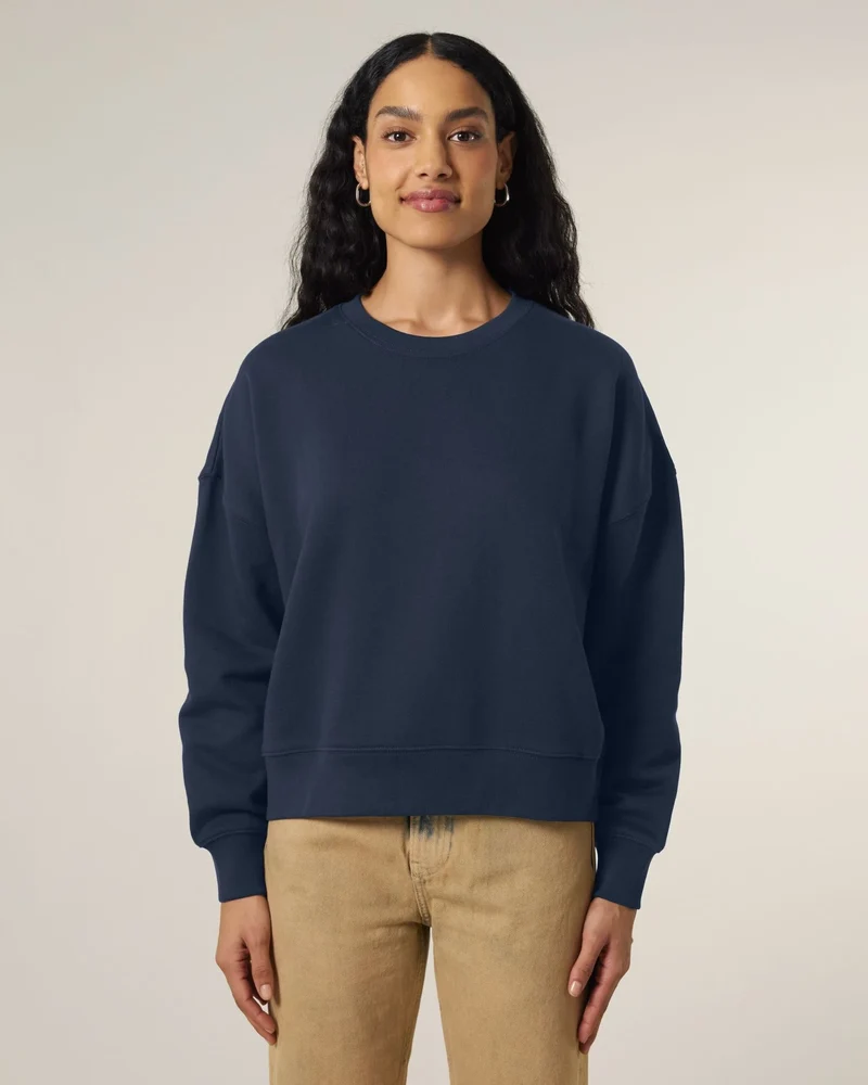 Sweat-shirt femme coton bio Stanley/Stella Alma à personnaliser