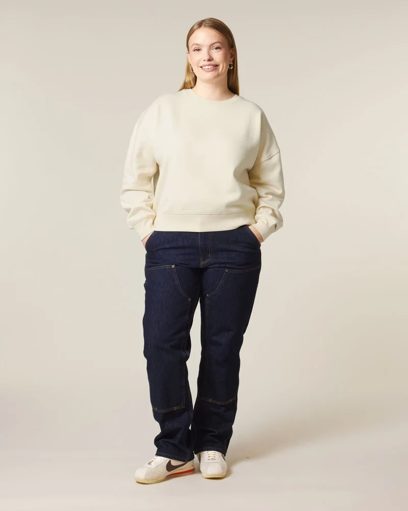 Sweat-shirt femme coton bio Stanley/Stella Alma à personnaliser