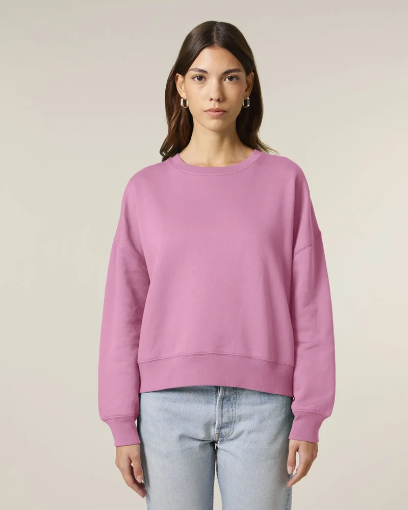 Sweat-shirt femme coton bio Stanley/Stella Alma à personnaliser
