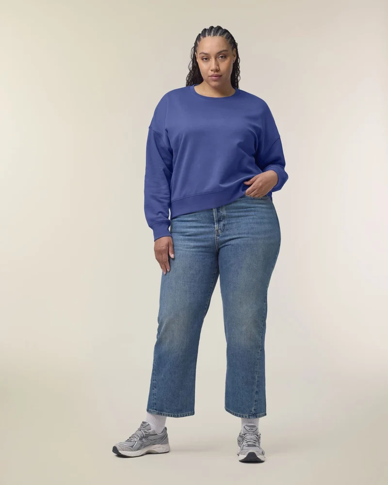 Sweat-shirt femme coton bio Stanley/Stella Alma à personnaliser