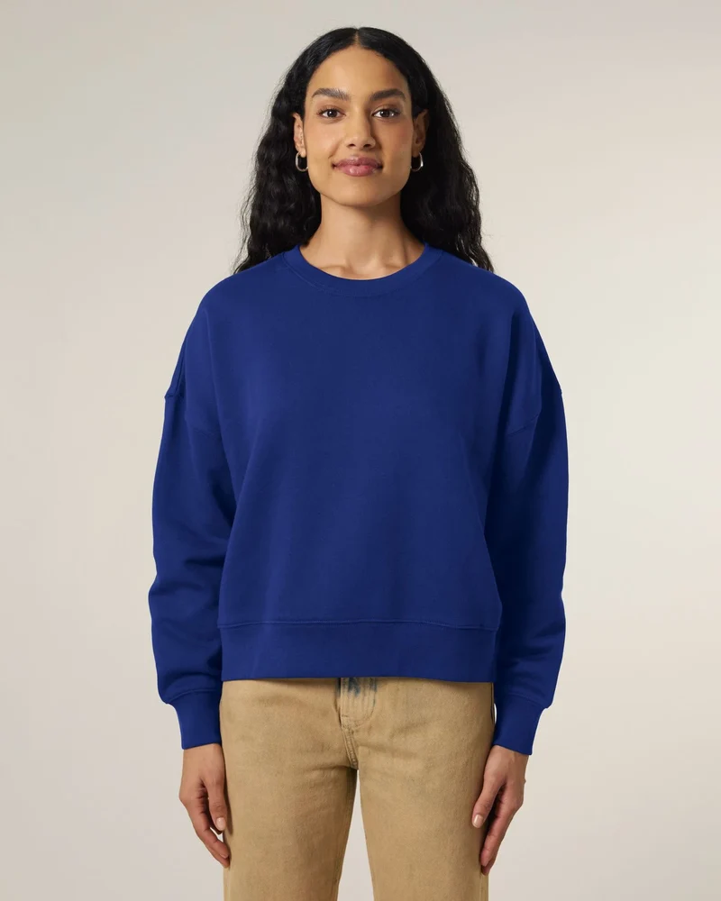 Sweat-shirt femme coton bio Stanley/Stella Alma à personnaliser