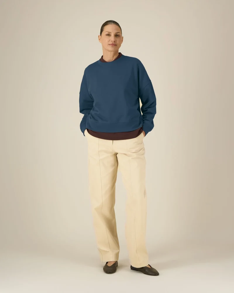 Sweat-shirt femme coton bio Stanley/Stella Alma à personnaliser