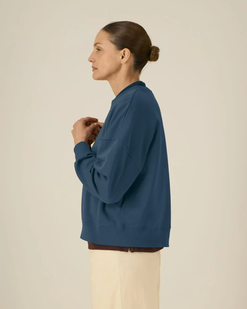 Sweat-shirt femme coton bio Stanley/Stella Alma à personnaliser