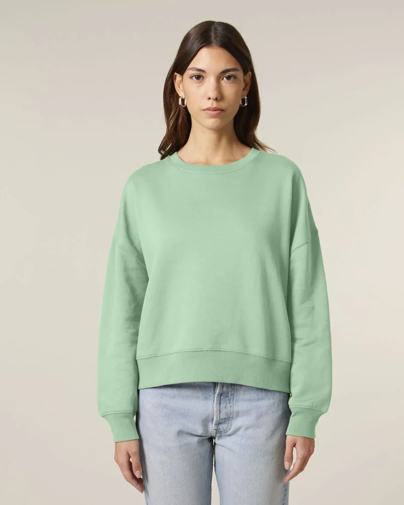 Sweat-shirt femme coton bio Stanley/Stella Alma à personnaliser
