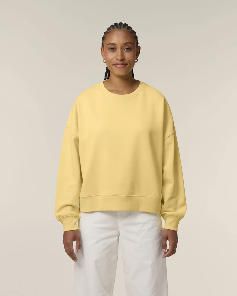 Sweat-shirt femme coton bio Stanley/Stella Alma à personnaliser