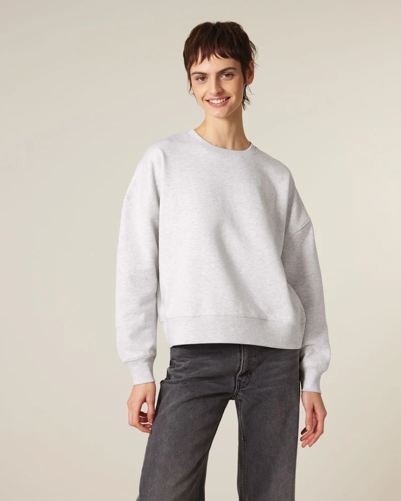 Sweat-shirt femme coton bio Stanley/Stella Alma à personnaliser