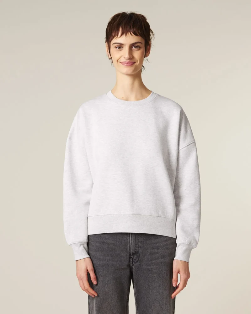 Sweat-shirt femme coton bio Stanley/Stella Alma à personnaliser