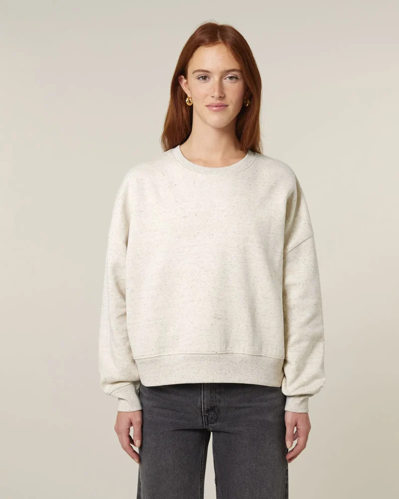 Sweat-shirt femme coton bio Stanley/Stella Alma à personnaliser