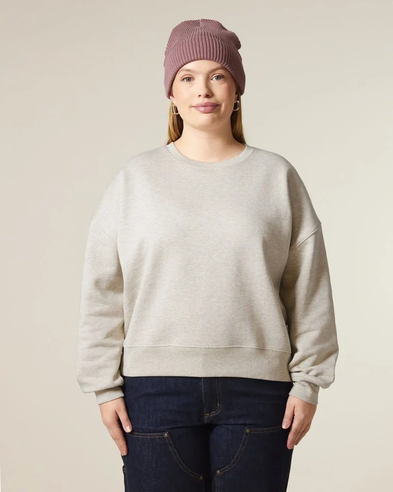 Sweat-shirt femme coton bio Stanley/Stella Alma à personnaliser