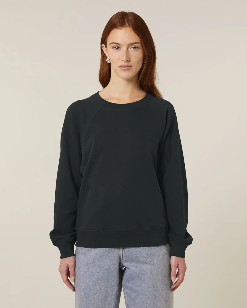 Sweat à col rond coton bio Stanley/Stella Clara à personnaliser
