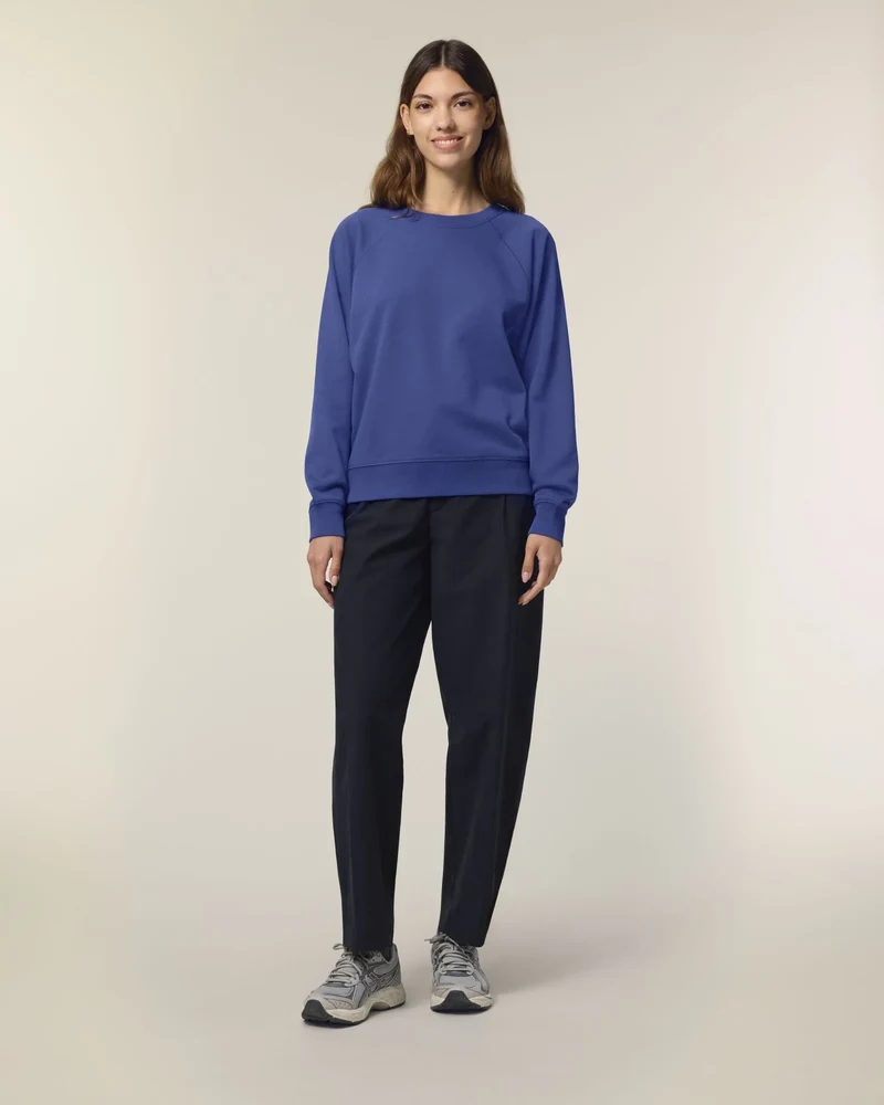 Sweat à col rond coton bio Stanley/Stella Clara à personnaliser