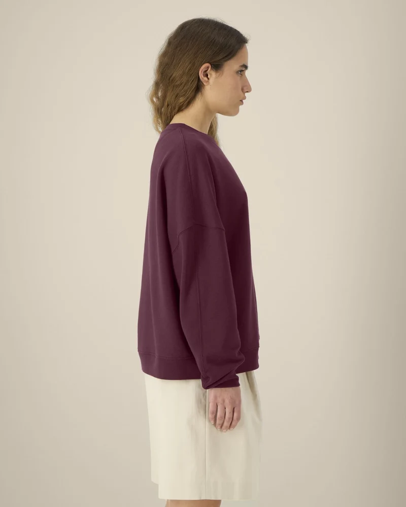 Sweat-shirt col rond coton bio Stanley/Stella Lianna à personnaliser
