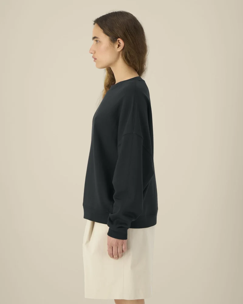 Sweat-shirt col rond coton bio Stanley/Stella Lianna à personnaliser