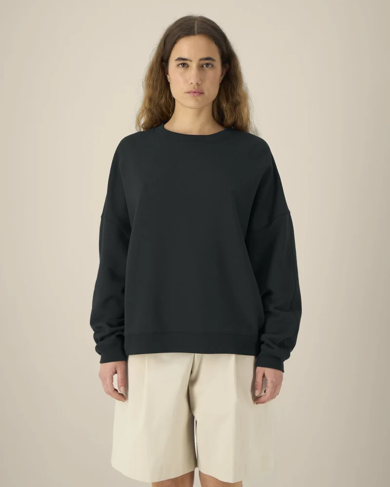 Sweat-shirt col rond coton bio Stanley/Stella Lianna à personnaliser