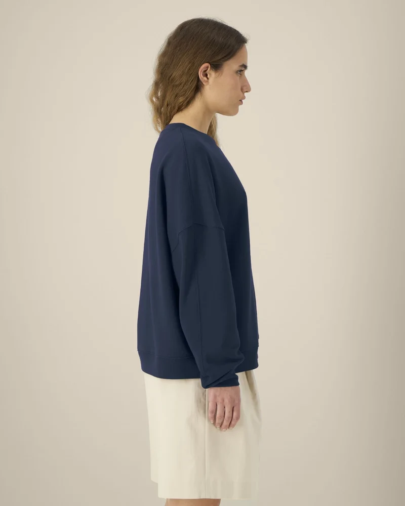 Sweat-shirt col rond coton bio Stanley/Stella Lianna à personnaliser