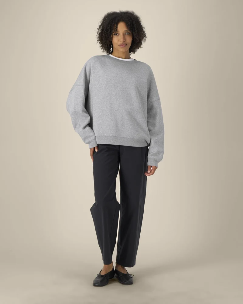 Sweat-shirt col rond coton bio Stanley/Stella Lianna à personnaliser