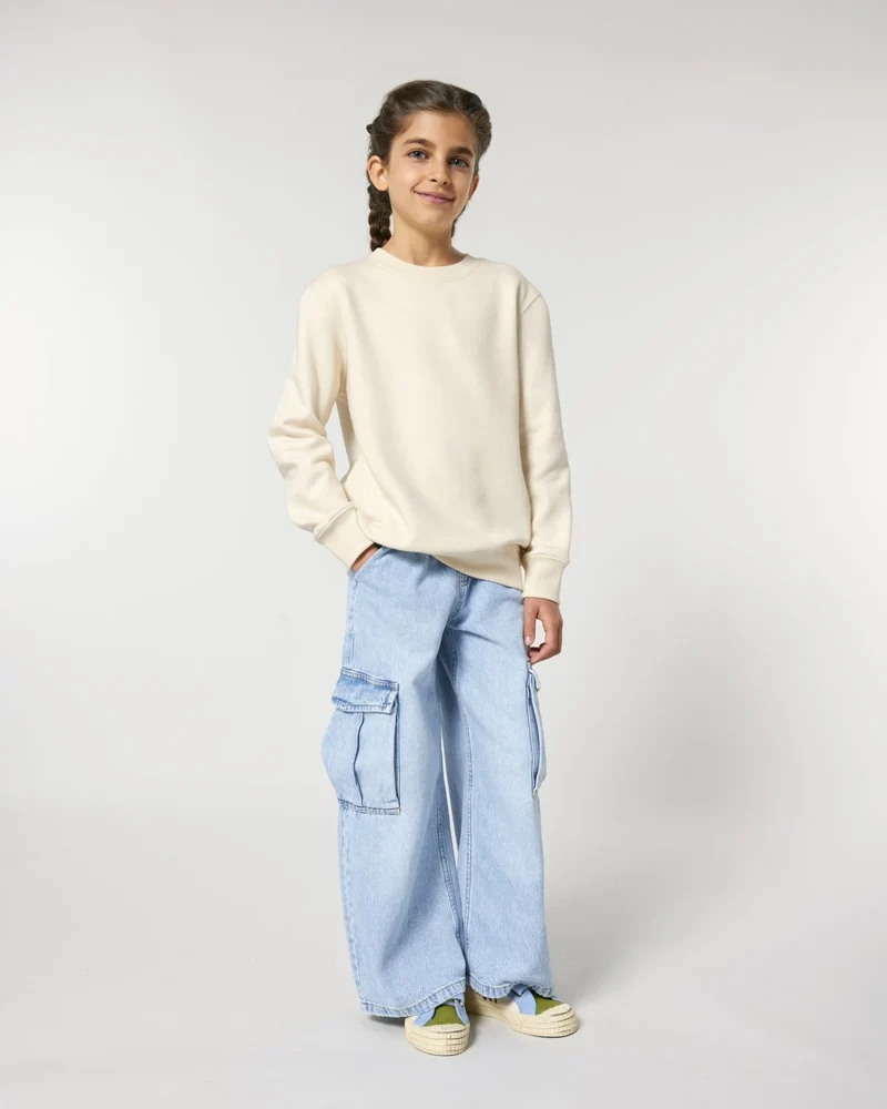 Sweat-shirt enfant coton bio Stanley/Stella Mini Changer 2.0 à personnaliser
