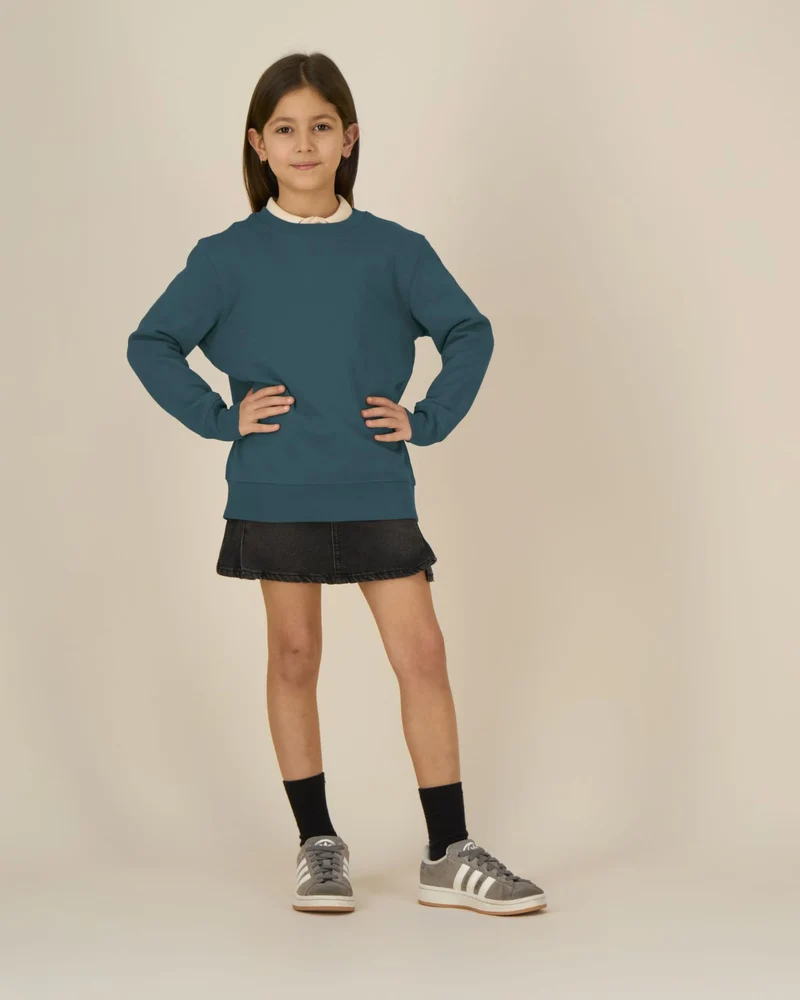 Sweat-shirt enfant coton bio Stanley/Stella Mini Changer 2.0 à personnaliser