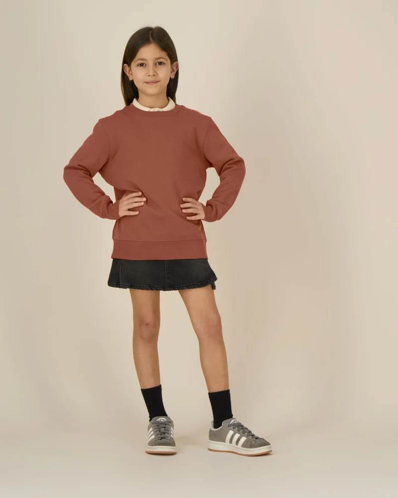 Sweat-shirt enfant coton bio Stanley/Stella Mini Changer 2.0 à personnaliser