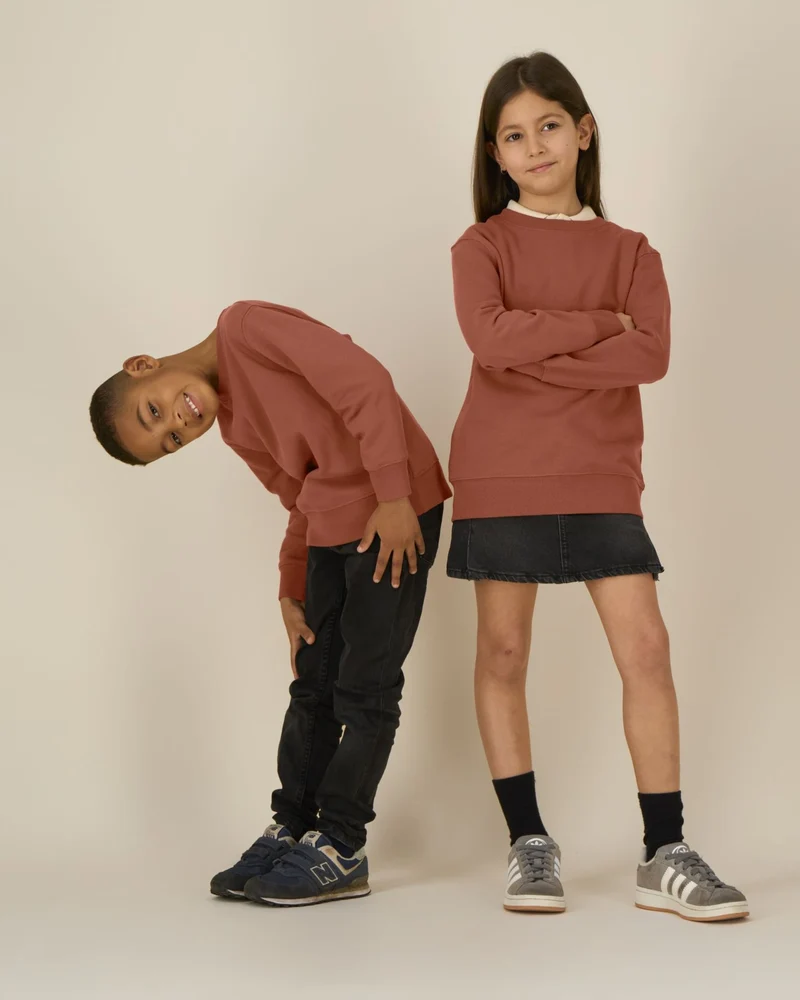 Sweat-shirt enfant coton bio Stanley/Stella Mini Changer 2.0 à personnaliser