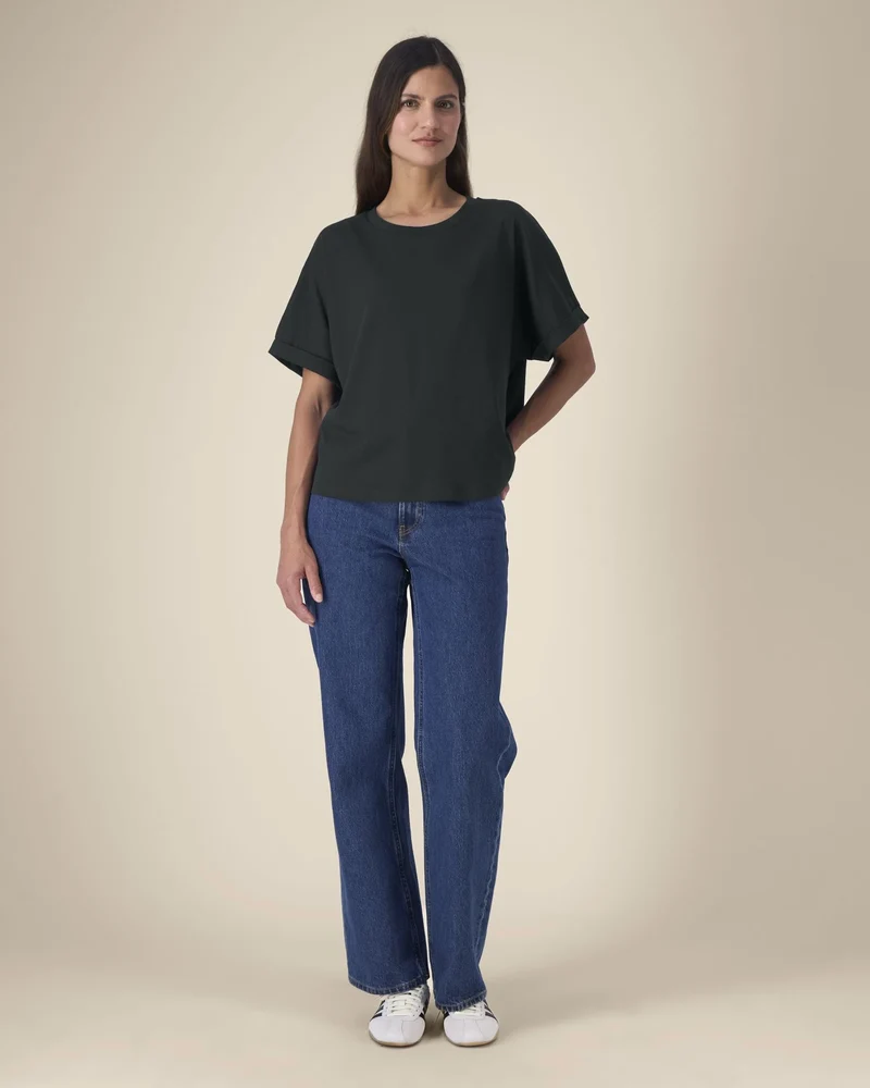 T-shirt femme oversized coton bio Stanley/Stella à personnaliser