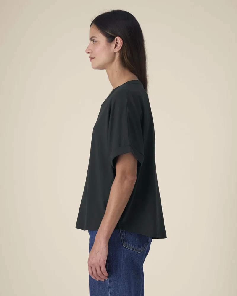 T-shirt femme oversized coton bio Stanley/Stella à personnaliser