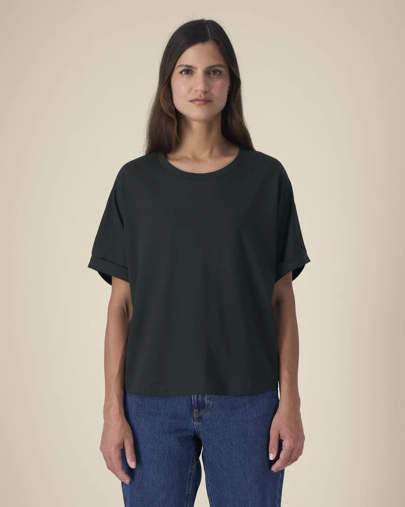 T-shirt femme oversized coton bio Stanley/Stella à personnaliser