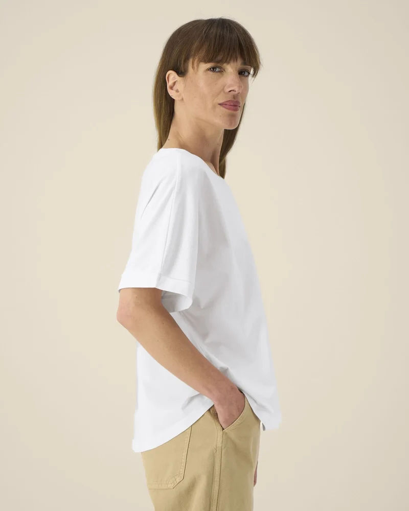 T-shirt femme oversized coton bio Stanley/Stella à personnaliser