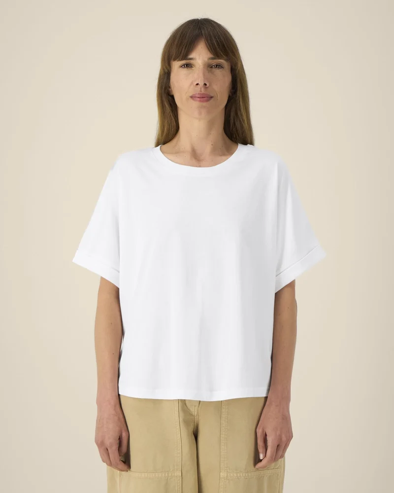 T-shirt femme oversized coton bio Stanley/Stella à personnaliser