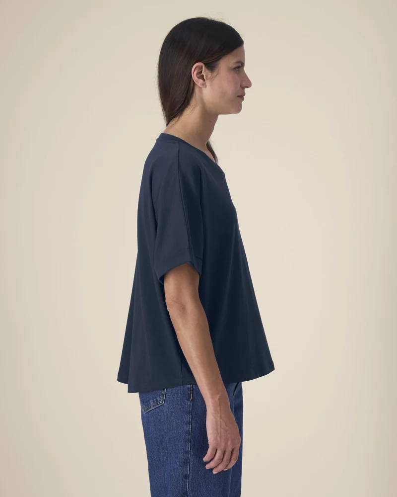 T-shirt femme oversized coton bio Stanley/Stella à personnaliser