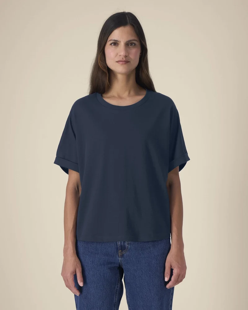 T-shirt femme oversized coton bio Stanley/Stella à personnaliser
