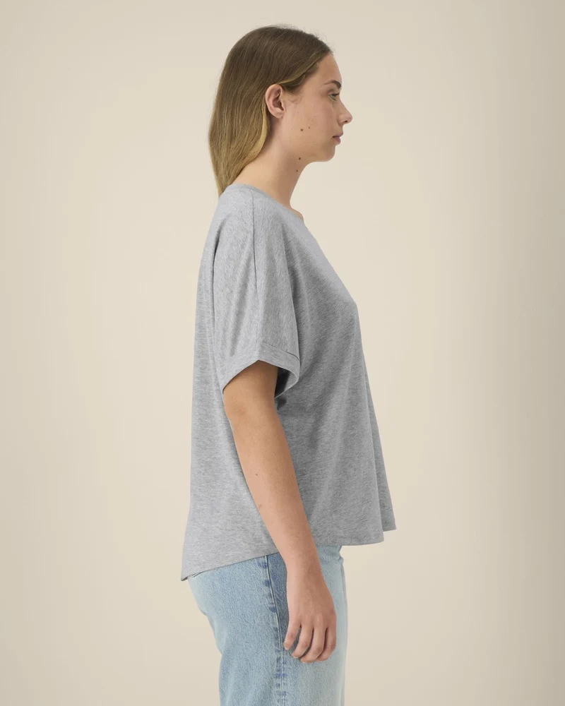 T-shirt femme oversized coton bio Stanley/Stella à personnaliser