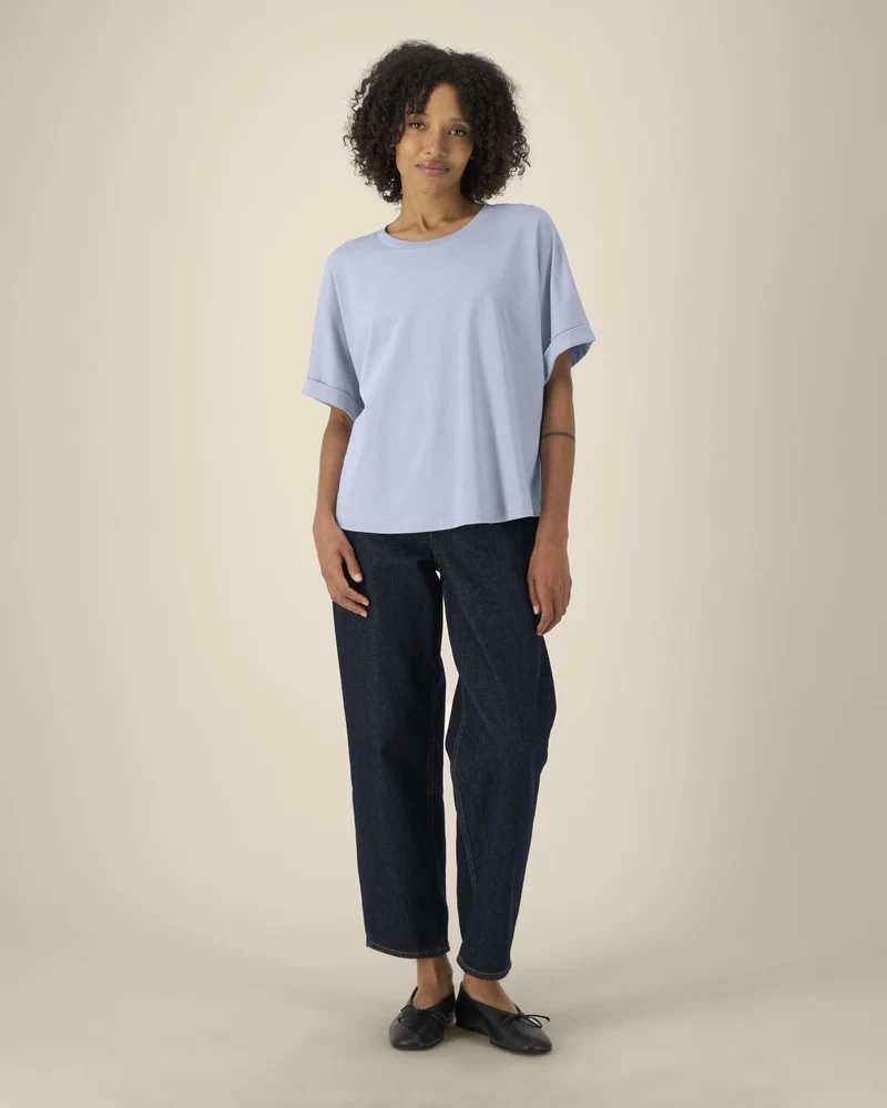 T-shirt femme oversized coton bio Stanley/Stella à personnaliser