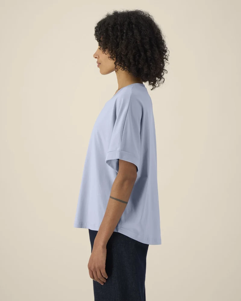 T-shirt femme oversized coton bio Stanley/Stella à personnaliser