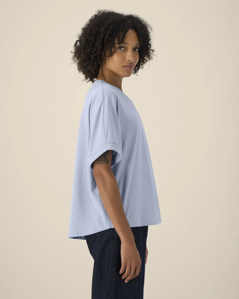 T-shirt femme oversized coton bio Stanley/Stella à personnaliser