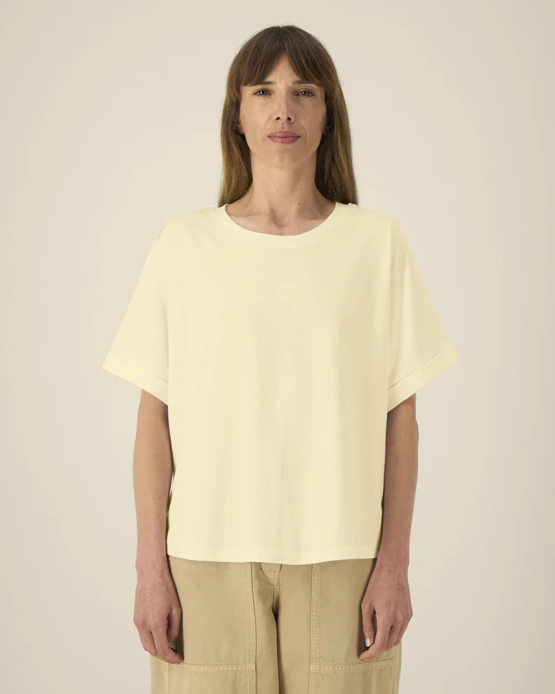 T-shirt femme oversized coton bio Stanley/Stella à personnaliser