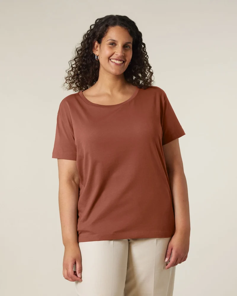 T-shirt coton bio Stanley/Stella Serena à personnaliser